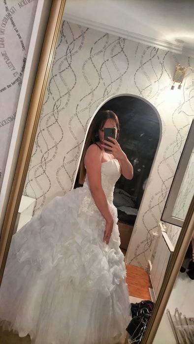 Свадебное платье размер 42-44