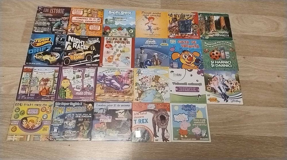 Colecție CD-uri jocuri pentru copii