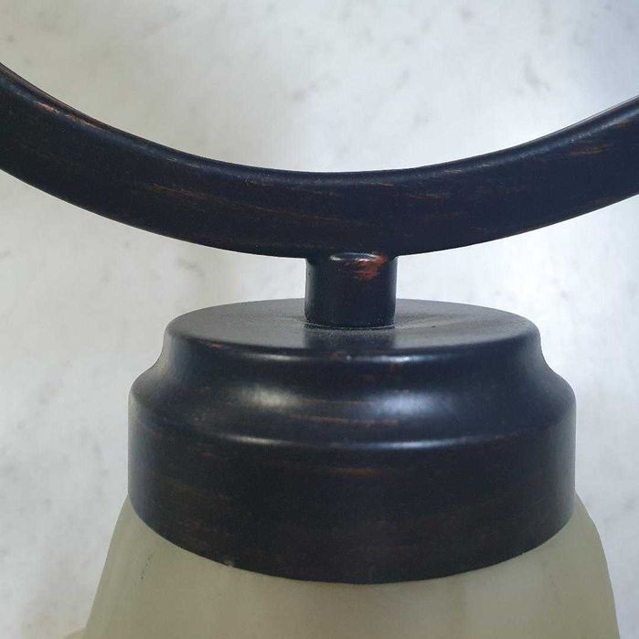 Lustra 3*E27, sticla groasa, calitativa