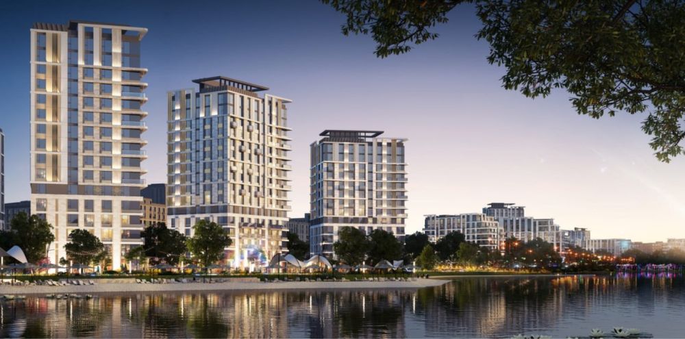 С кадастром, вид на озеру. Рядом с метро. Вид оплаты 100% и ипотека!