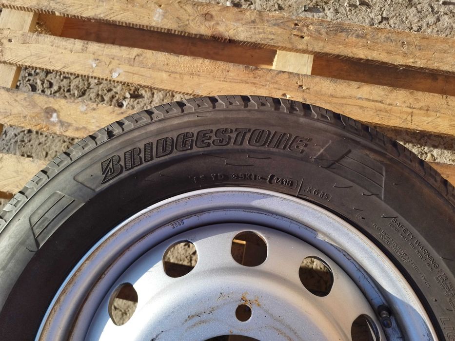 16 джанти 6х180 FORD Trasit 6J et109.5 Bridgestone 195/75/16 2018г