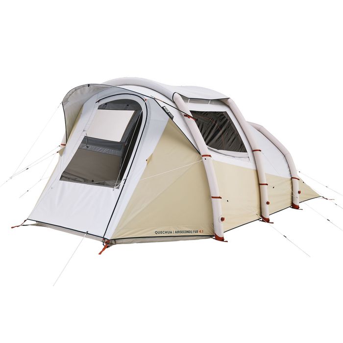 Cort camping gonflabil 4 persoane Air - produs resigilat Decathlon