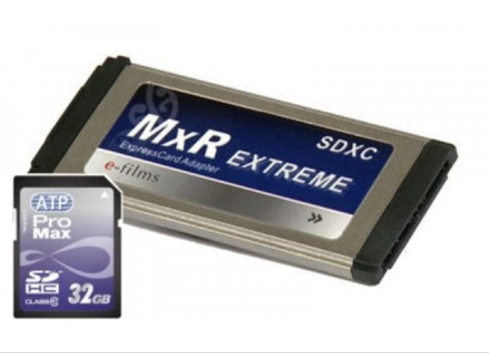 Адаптер E-Films MxR Expresscard с картой памяти