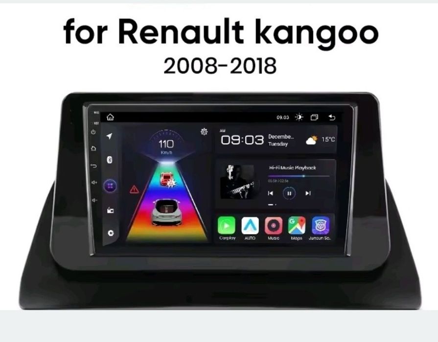 Navigatie Android dedicata Renault Kangoo (2008-2018)