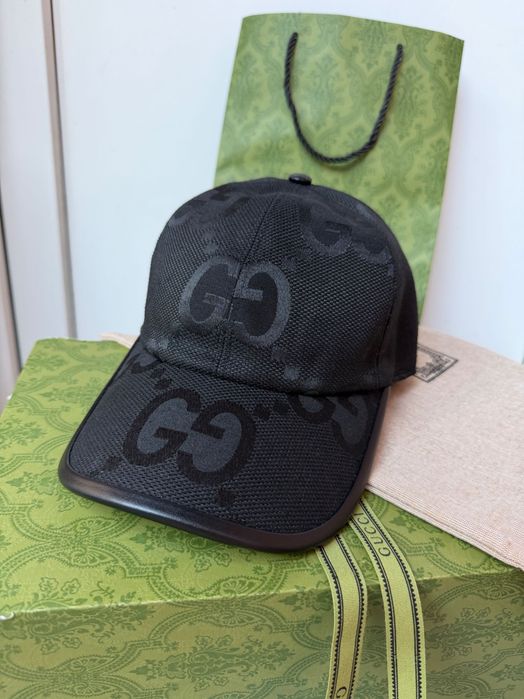 Sapca originala Gucci neagra GG noua cu factura