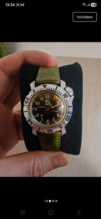 Vostok amphibia diver mecanic