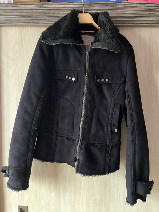 Дамско късо зимно палто