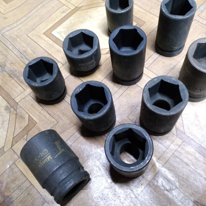 Головки торцовые разных размеров