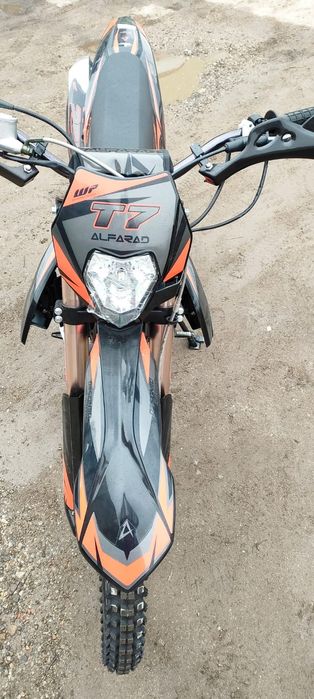 Cross Enduro motoretă Alfarad 250cc T7 NOU cu 5 viteze 21 19 inch