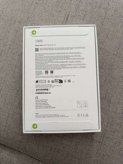 ipad mini A17 pro 128gb wifi blue, noua, sigilata.