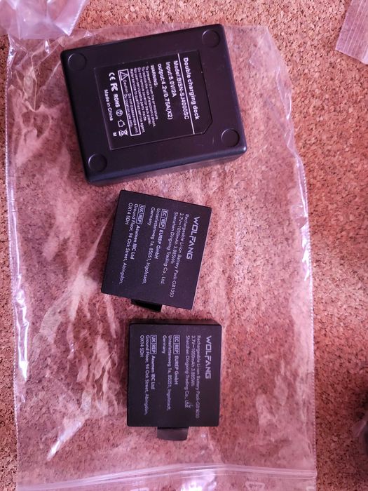 Wolfang GA200 Action Camera 4K Ultra HD cu Ecran Tactil și Wi-Fi