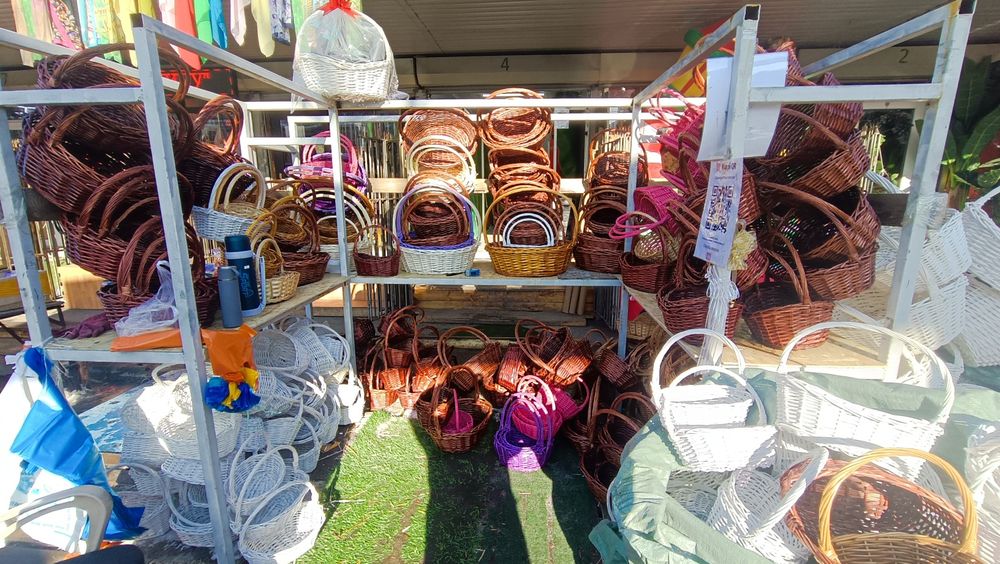 Корзина из дерева