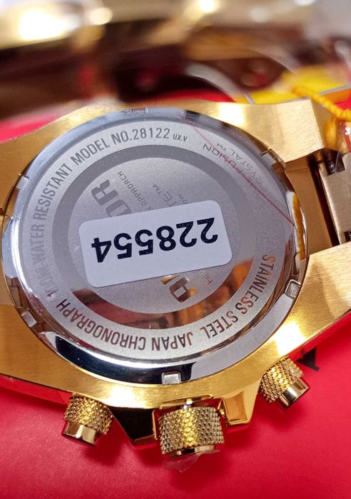 Ceas InvictaAviator Chronograph Gold Dial – Barbati