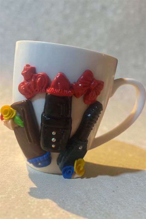 Căni decorate cu lut polimeric