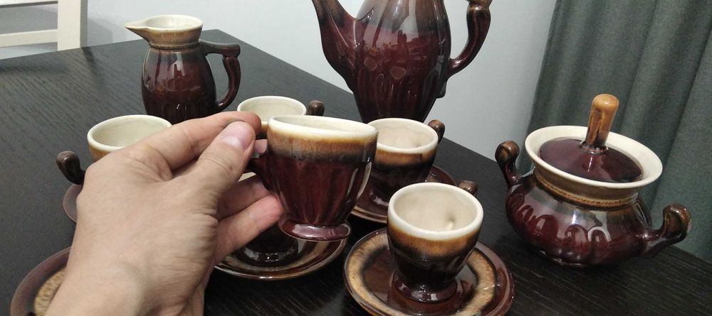 Кофейный набор, сервиз. 1981 года