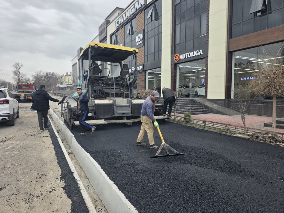 Асфальт / Асфалт / Asfalt / Aspal Ётқизиш хизмати сифатли ва кафолатли