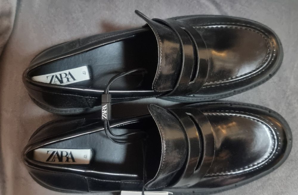 ZARA лоферы женские