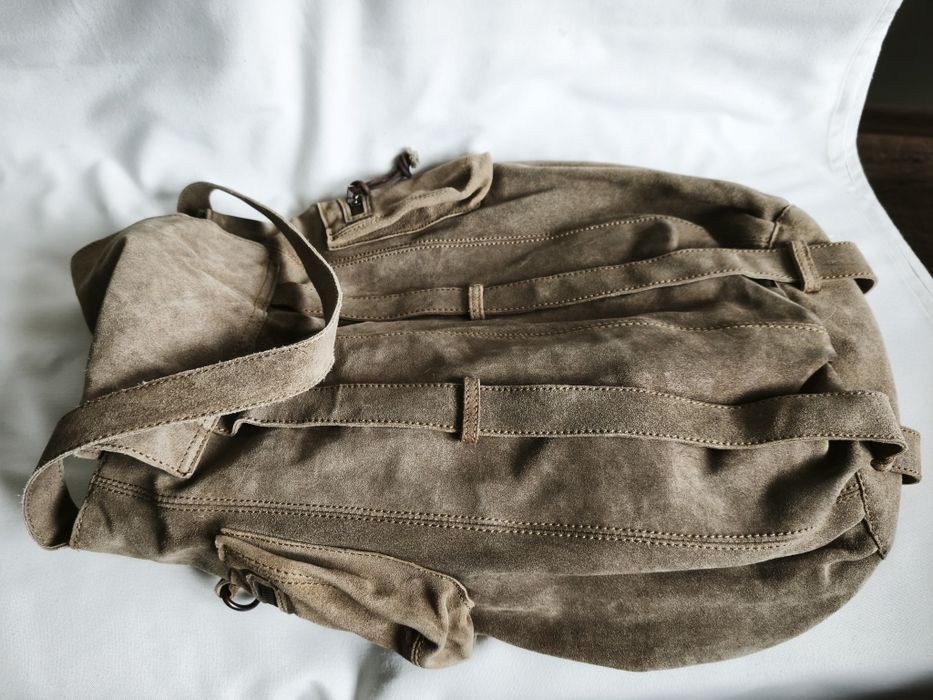 Винтидж чанта естествена кожа