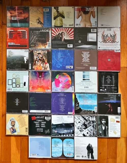 Lot 2 CD orig rock: Letzte Instanz, Bon Jovi, Live, Creedence,Coldplay