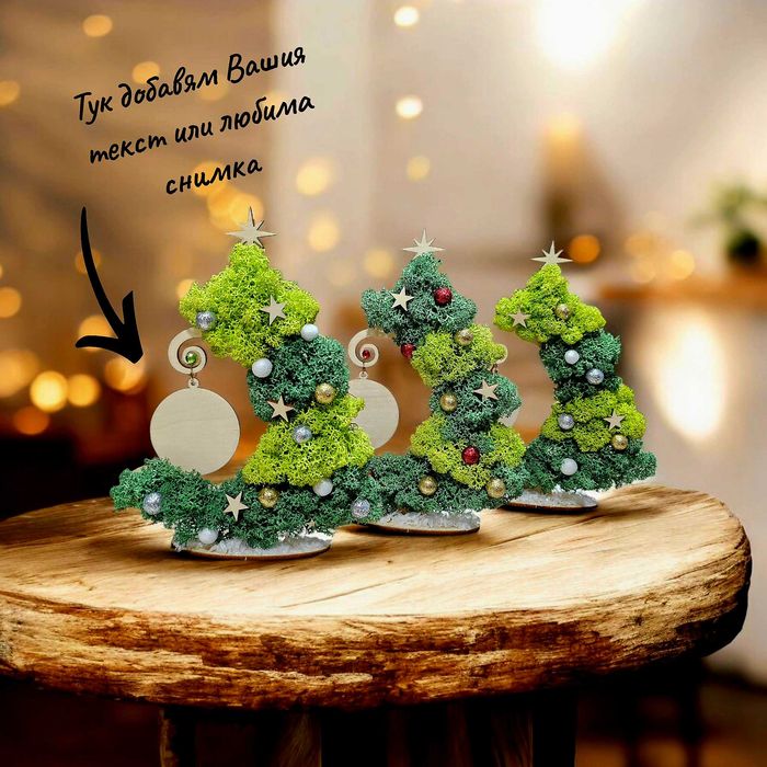 НОВО! Ръчна изработка, пана с естествен скандинавски мъх