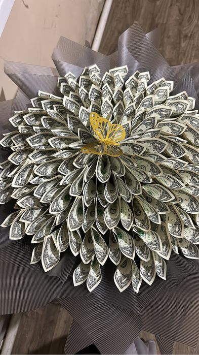 Денежный букет Алматы