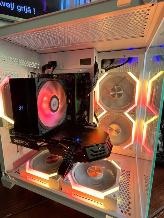 Unitate pc Gaming i5 16gb ram, TPM 2.0 nativ ssd m2 Nvme video AMD 8 gb