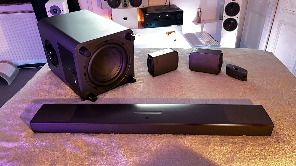 Soundbar JBL Bar 9.1 Dolby Atmos 820W 5.1.4 Wireless Home Cinema