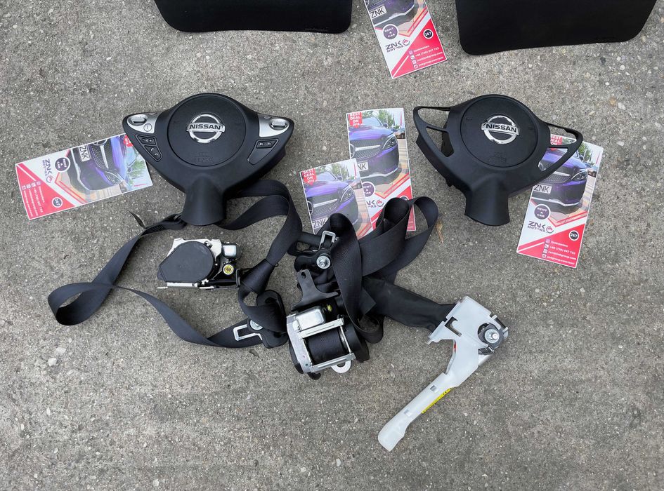 Nissan Juke - airbag volan / airbag pasager / set centuri de siguranta