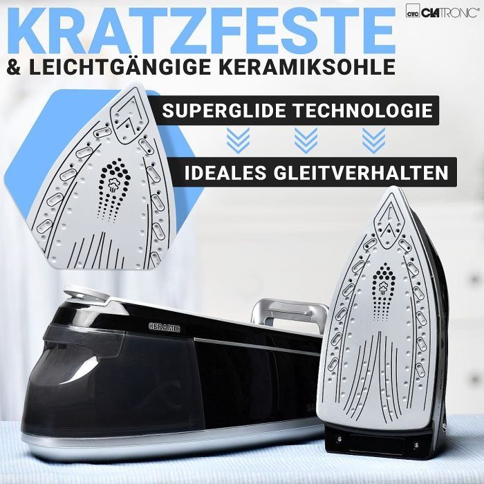 Нова парна гладачна станция/парогенераторна ютия Clatronic DBS 3749