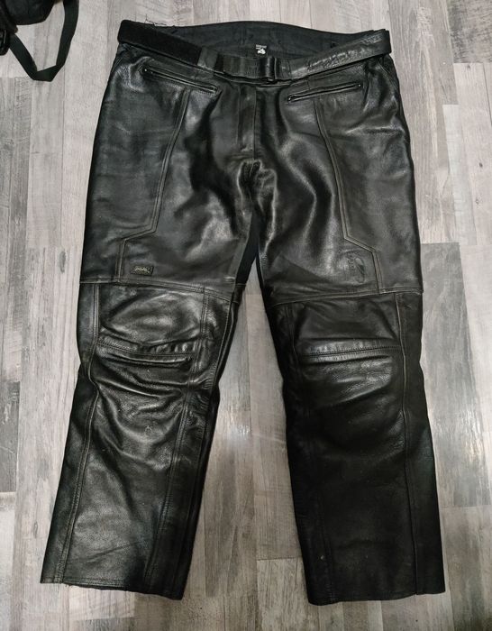 Кожен дамски мото панталон Polo