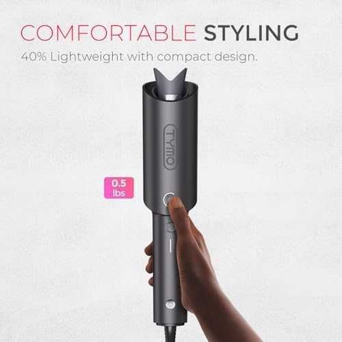 Автоматична въртяща се маша TYMO CURLPRO Beach Waves, 500 милиона йони