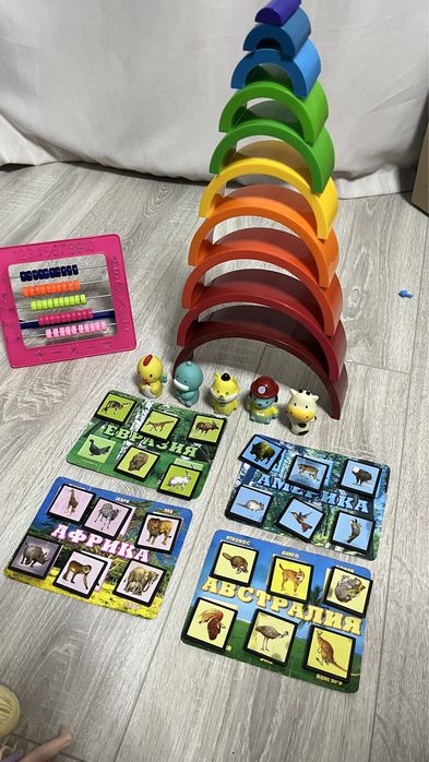 Пальчиковый театр + Радуга
