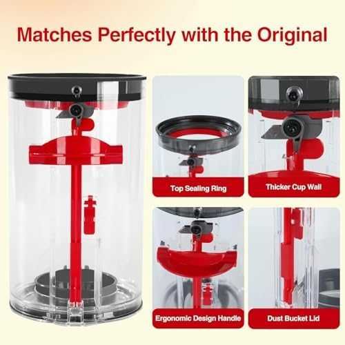 Нов Dyson V10 Absolute Animal прахосмукачка контейнер за прах + филтър