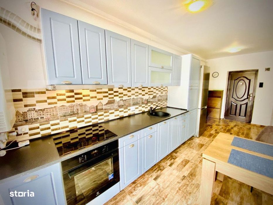 Apartament cu o camera, 40 mp, mobilat modern, zona strazii Porii