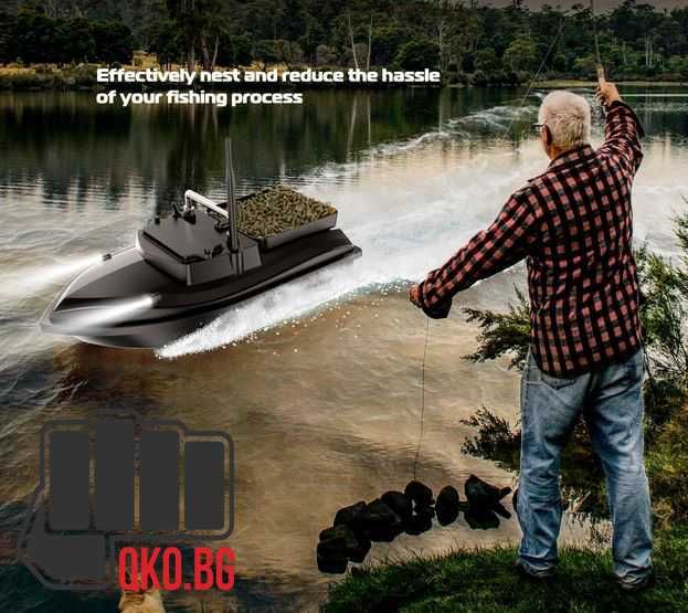 Лодка за захранка V050 с поставен 100т. GPS