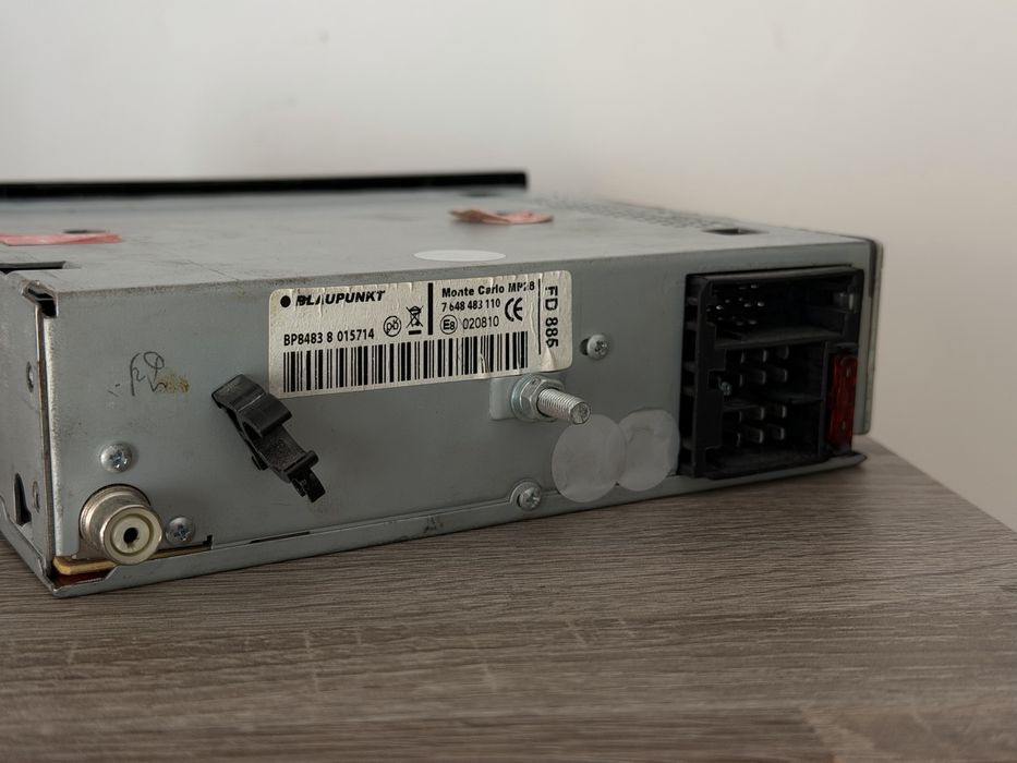 Radio CD Auto Blaupunkt Monte Carlo MP26 MP3/WMA 1-DIN