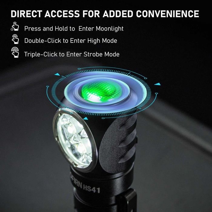 Lanterna frontala  Sofirn HS41 de 4000 lumeni / 21700