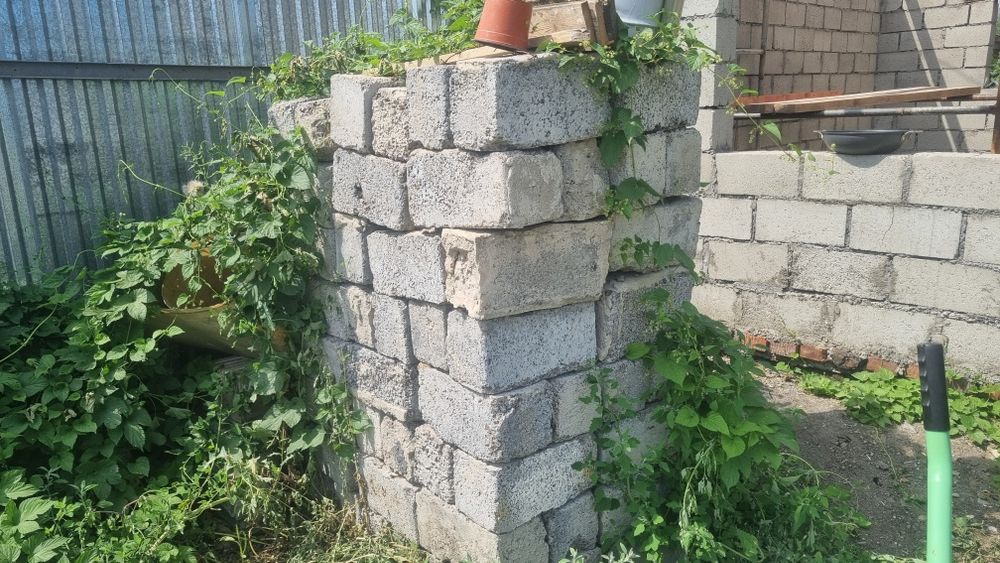 Продам керамзитобетонные блоки б/у.