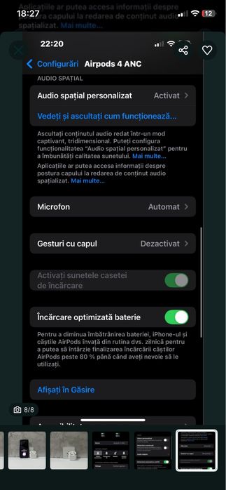 Casti Airpods 4 noi sigilate