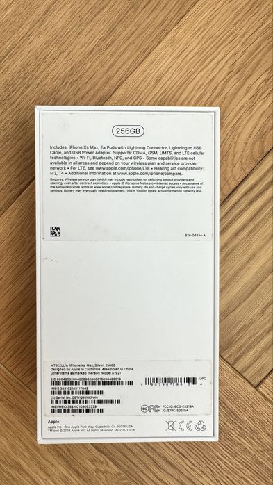 iPhone XS Max, 256GB, Silver