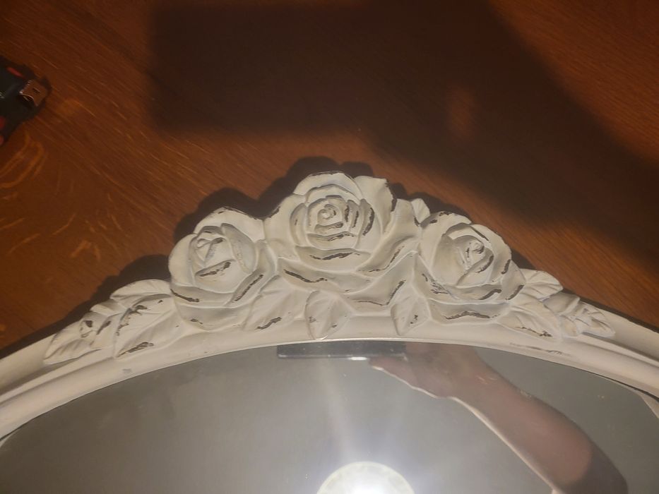 Огледало с дървена рамка- рустик стил