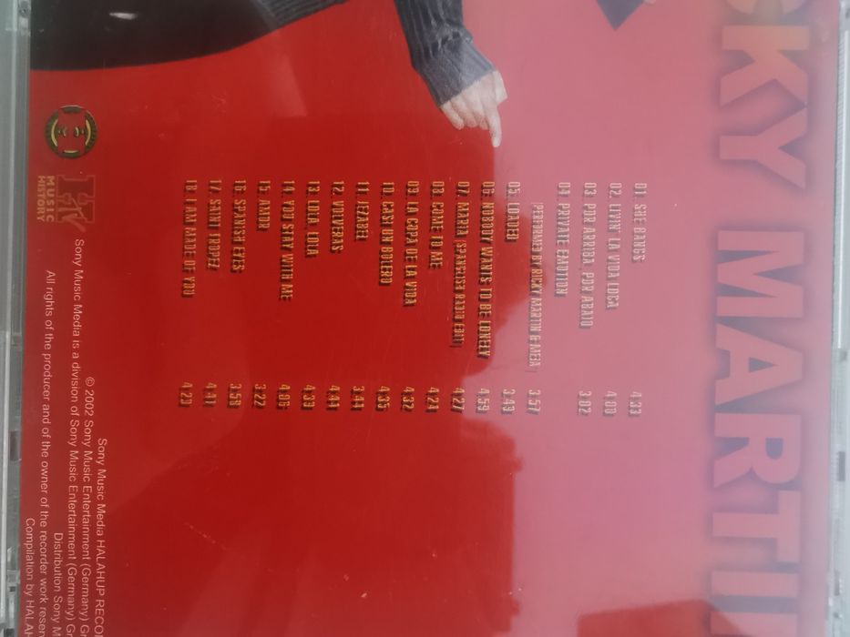 CD Ricky Martin Best Of