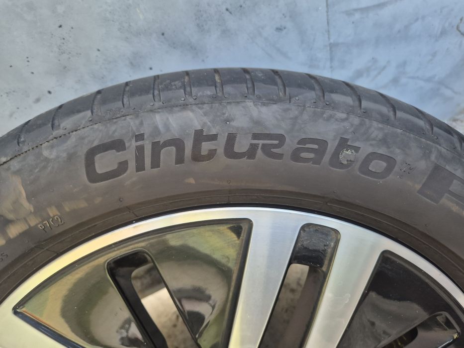 4бр летни гуми пирели Cintoreto P7/ 205-55-17/ 49-2022/ 5.5мм грайфер/