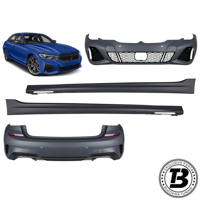 Pachet Exterior compatibil cu BMW Seria 3 G20 M340I Design