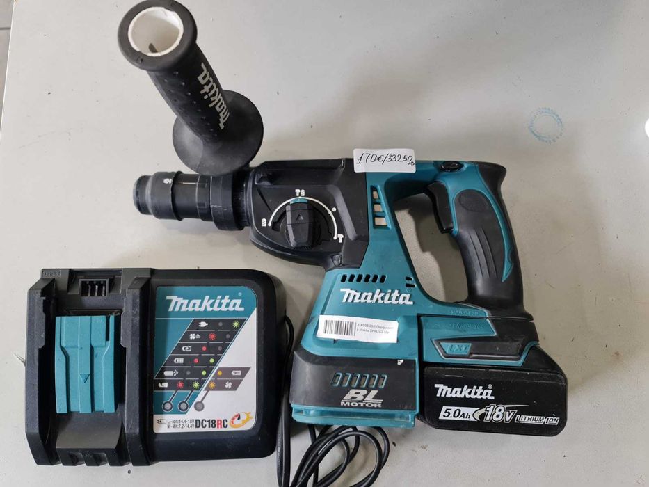 ***Топ Оферта***Перфоратор Makita DHR243 + 1батерия + зарядно