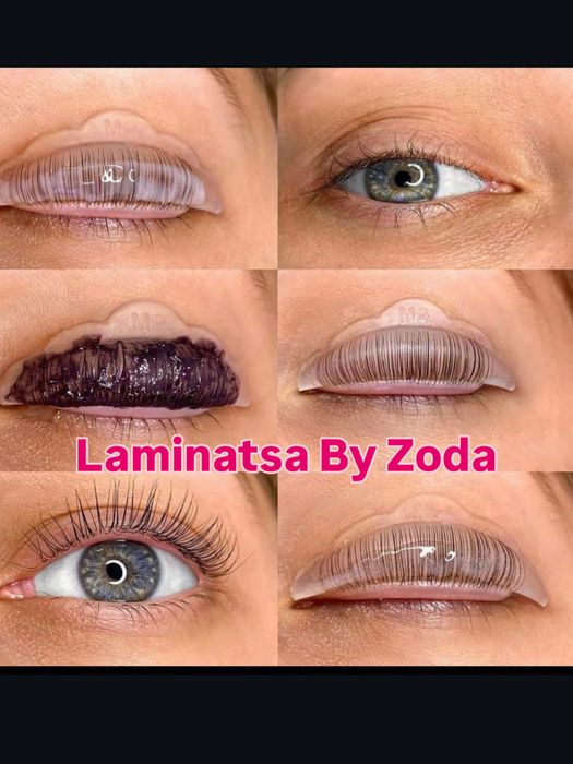 Laminatsiya qosh va kiprik