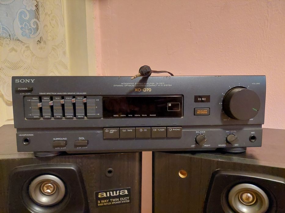 Sistem audio. Stație cu boxe