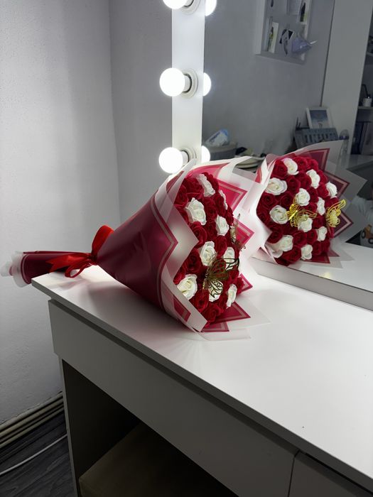 Buchete trandafiri sapun