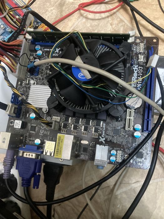 Плата с процессором 1155