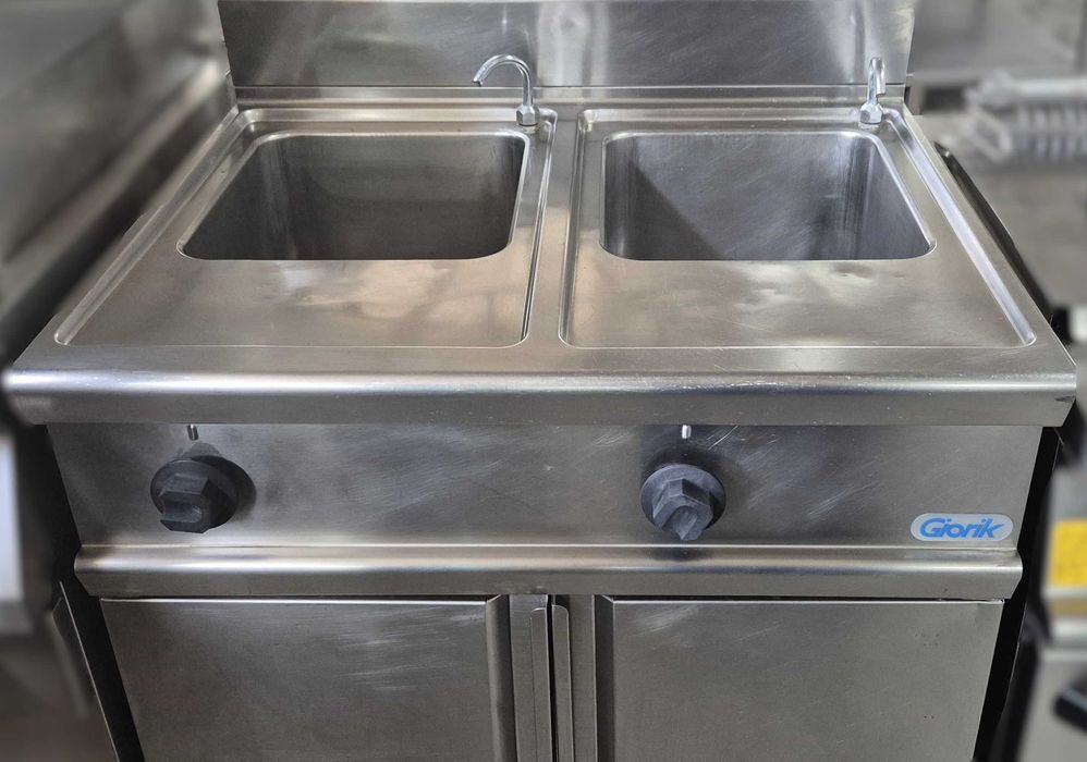 Bolitor de paste,aparat fiert paste dublu 20x20,restaurant,horeca,GAZ